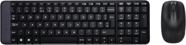 Logitech MK220 Compact Wireless Keyboard and Mouse