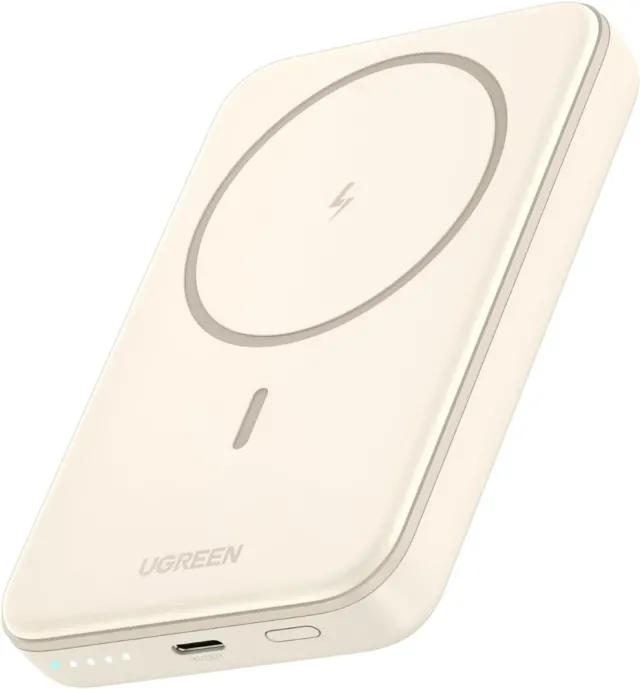 UGREEN Magnetic Power Bank, 10,000mAh Wireless Portable Charger, PD 20W Fast Charging Battery Pack with USB-C for Magsafe, iPhone 16/16 Pro/15/15 Plus/15 Pro/15 Pro Max, iPhone14/13/12 Series