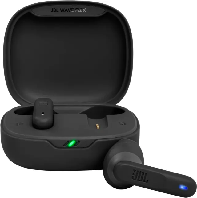 JBL Wave Flex In-Ear Wireless Earphones | 32H Battery, Waterproof, AmbientAware