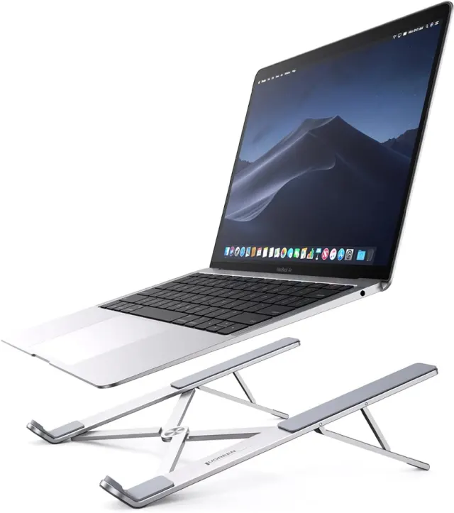 UGREEN Foldable Adjustable Laptop Stand  Portable Ergonomic Desk Holder