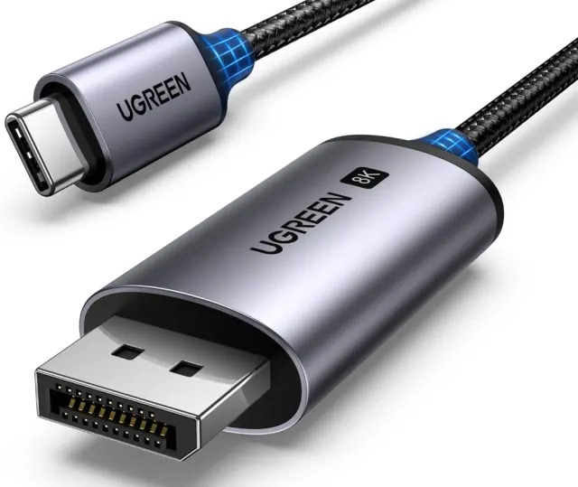 UGREEN USB C to DisplayPort 1.4 Cable 8K