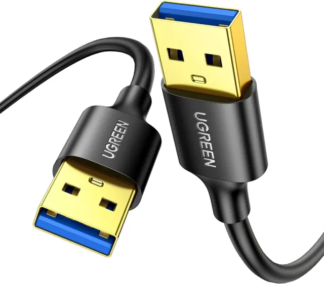 UGREEN USB to USB Cable, Type A Male to Male Cord