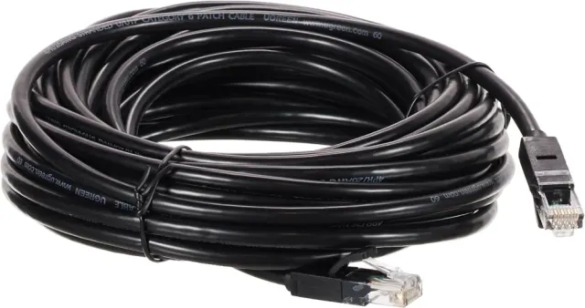 UGREEN Cat6 UTP Ethernet Cable (10m, Black)