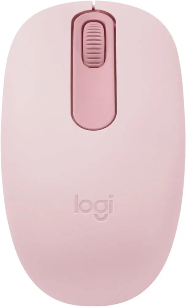 Logitech M196 Bluetooth Wireless Mouse, Compact and Portable Mouse for Laptops, Tablets and More, 12-Month Battery, Smooth Tracking, Compatible with PC and Mac, Windows and macOS, Rose