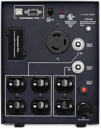 Lightwave LW 3000VA 3-Pin UPS Backup Power Supply