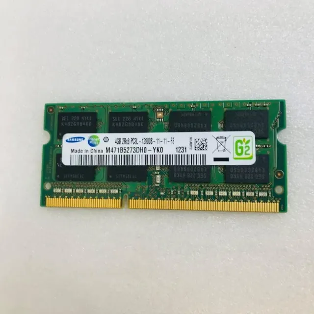 Samsung 4GB DDR3 1600MHz Laptop RAM – SODIMM Memory Upgrade for Notebooks & Laptops