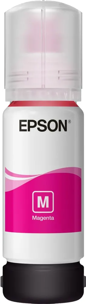 Epson 101 Magenta Ink Bottle 70ml – Genuine Refill for EcoTank L4150, L4160, L6160, L6170, L6176, L6190 (C13T03V34A)