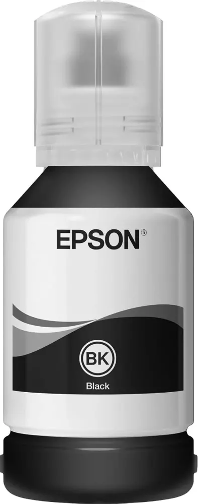 Epson 101 Black Ink Bottle 127ml – Genuine Refill for EcoTank L4150, L4160, L6160, L6170, L6176, L6190 (C13T03V14A)