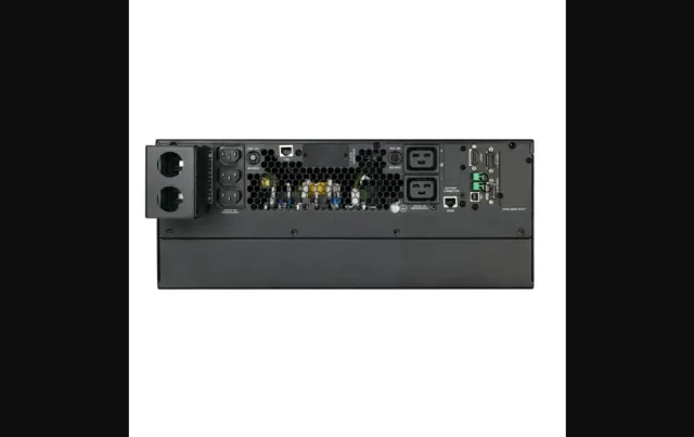 EVI 10000VA / 10000W Rack Mount Online UPS – Single Phase Double Conversion UPS with PFC, Touch Screen, External Battery Connector & SNMP Slot for Data Centres (EP-UPS10000P11OR)