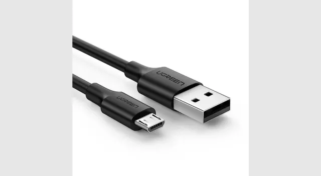 UGREEN USB-A to Micro USB Cable 2A Max Black 1m