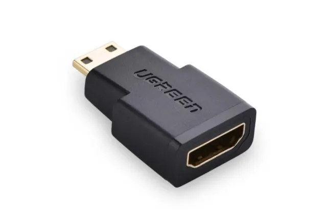 UGREEN Mini HDMI Male to HDMI Female Adapter (Black)