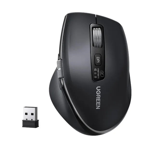 UGREEN Thumb Wheel & Side Scrolling Multi-Mode Wireless Bluetooth Mouse Wireless