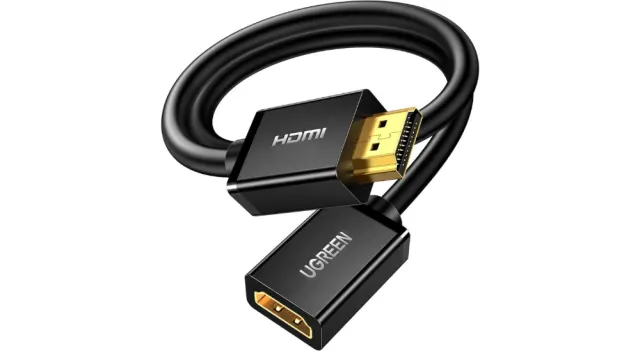 UGREEN HDMI 4K Cable Male to Female  Black 1m