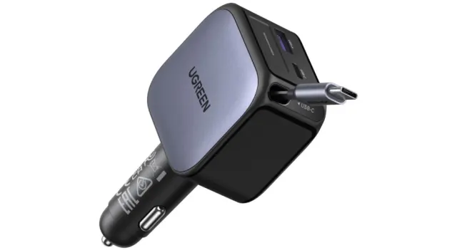 UGREEN 60W CAR charger WITH 1 USB-C / | 1* USB