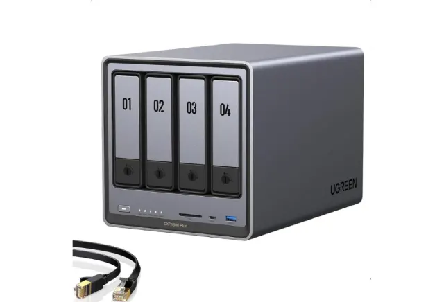 UGREEN CM752 DXP4800 4 BAY Desktop NAS Intel Pentium Gold 8505